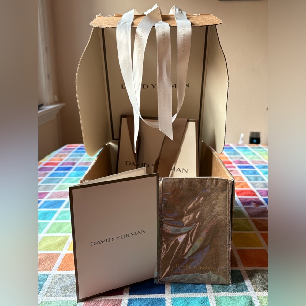 🤎 DAVID YURMAN SHOPPING BAG BUNDLE 🤎 NWOT 🤎